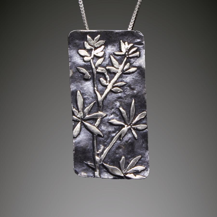 Lupine Wildflower Pendant - Mostly Sweet Jewelry