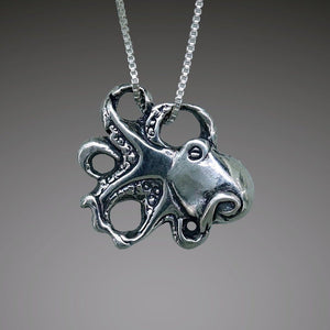 Octopus Pendant - Mostly Sweet Jewelry