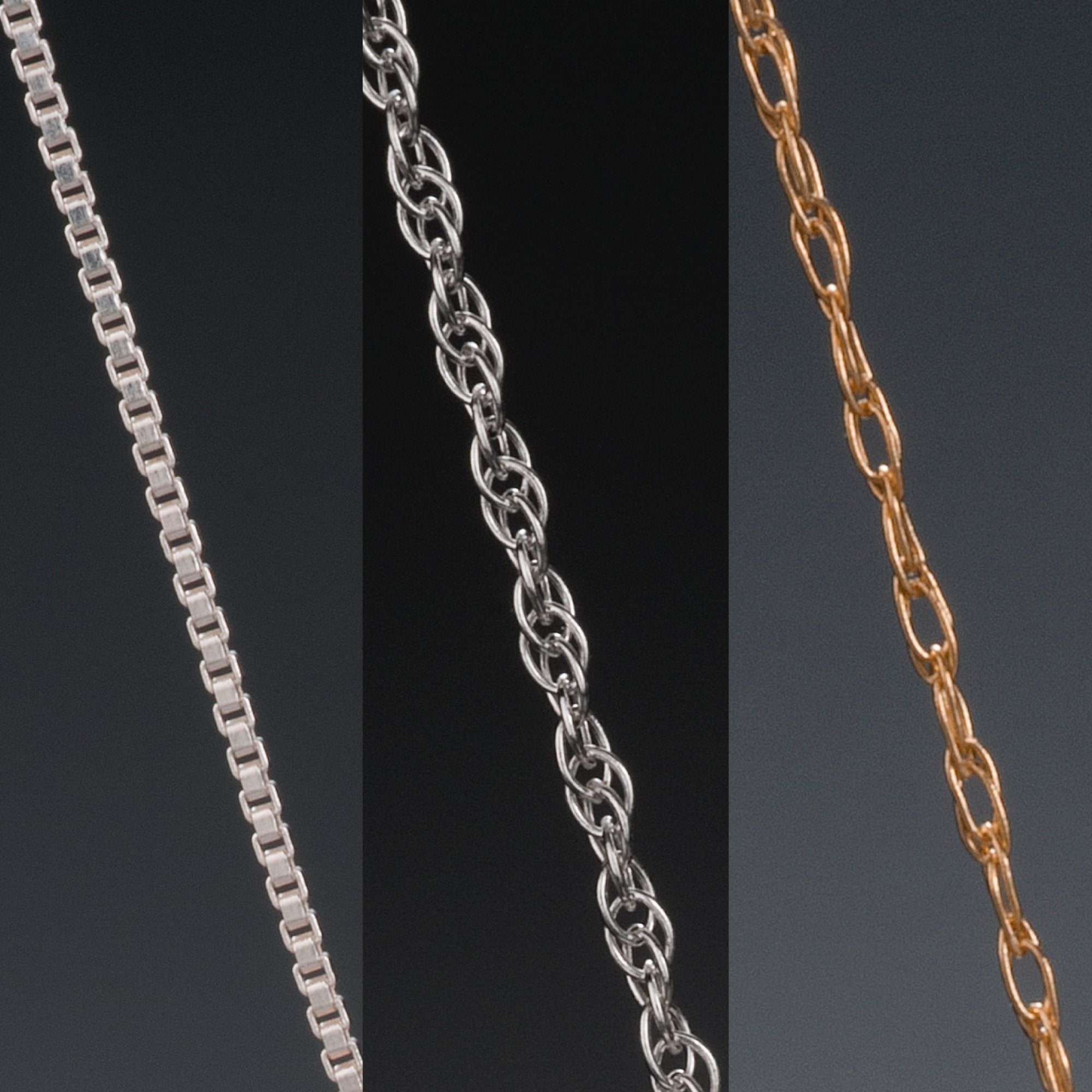 Types Of Chain For Jewellery Making & Chain Length Guide